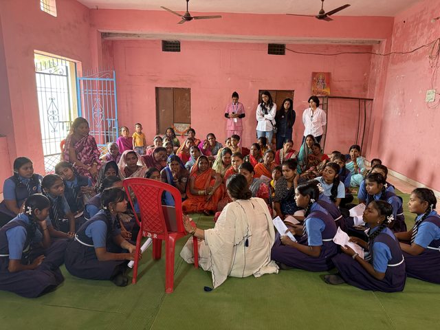 Women's health camp with a gynaecologist