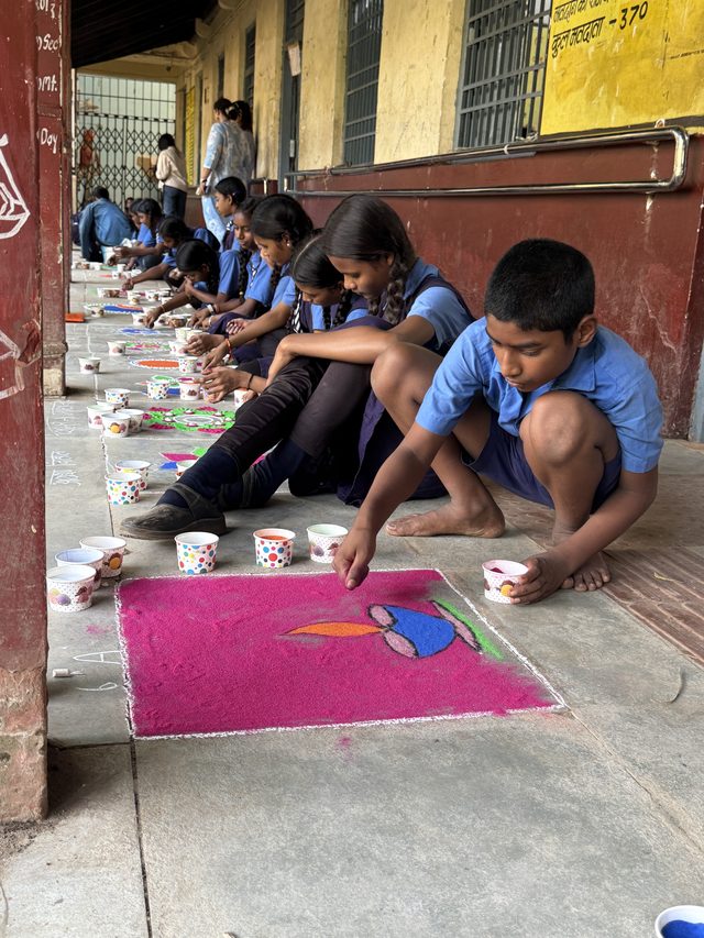 Rangoli competition