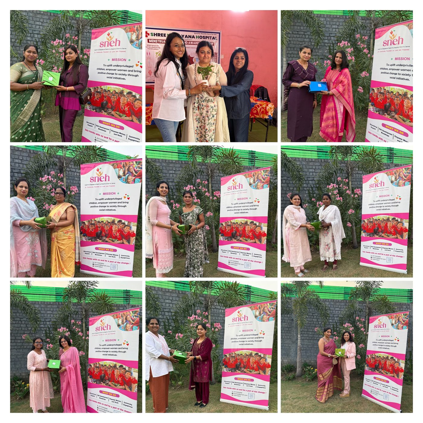 Women at a Sneh empowerment event